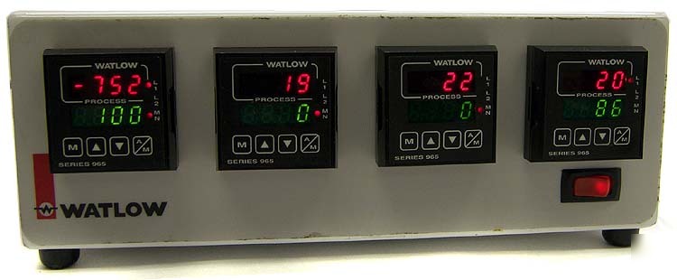 Watlow 965A stand alone temperature controller 4 x 965