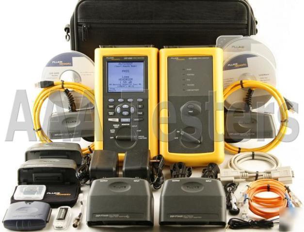 Fluke dsp-4100 CAT6 DSP4100 FTA420 mm fiber dsp-FTA420