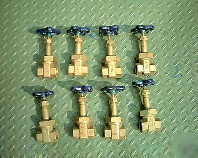 Nib co 3/4 inch t-174-a threaded gate valve class 300