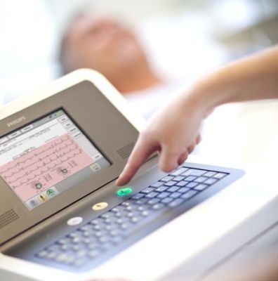 Philips pagewriter TC30 ecg / ekg electrocardiograph