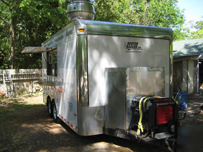 Restaurant on wheels concession trailer loaded 