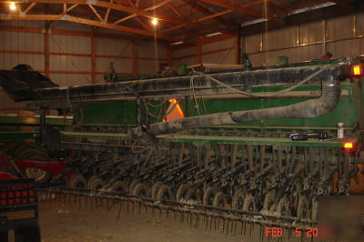 Unverferth auger grain drill great plains john deere 