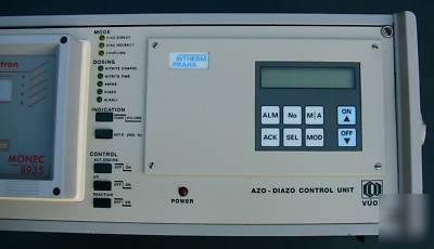 Azo-diazo control unit chromatography