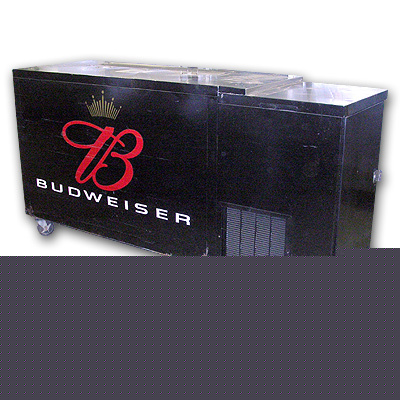 Perlick 2 door back bar keg cooler