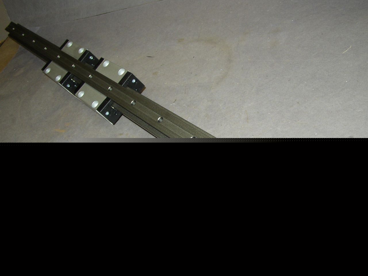 2 igus drylin t linear slide system tw-01-25 + rail