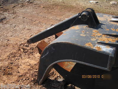 Grapple for excavator c.p. 2X3 adaptable quick connect