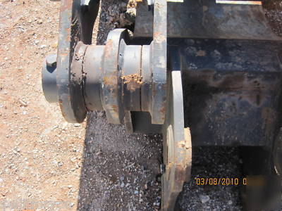 Grapple for excavator c.p. 2X3 adaptable quick connect