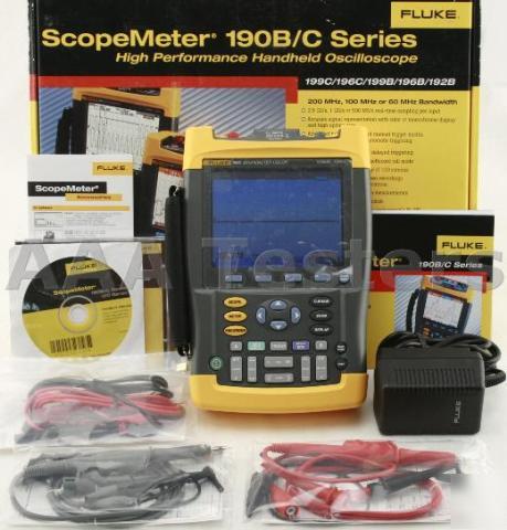 New fluke 196C scopemeter oscilloscope scope meter 196 