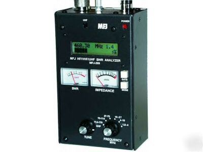 New mfj 269 - - hf/vhf/uhf swr analyzer 