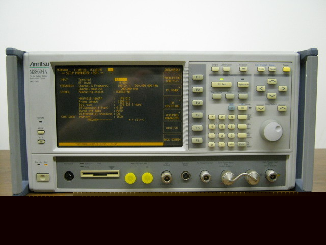 Anritsu MS8604A 100HZ-8.5 ghz spectrum analyzer demod