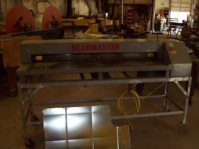 Beadmaster for duct and fittings