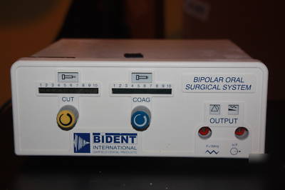 Bident electrosurgery unit