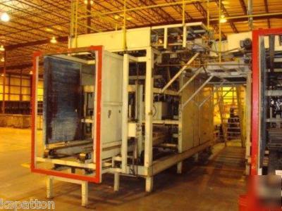 Pai 4500 case palletizer 45 cases per minute