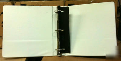 1 skid of ring binder white heavy duty 2