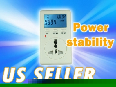 Advanced watt power energy usage voltage meter monitor