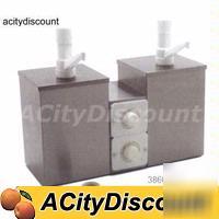 New carlisle condiment pump center w/ 2 s/s pumps