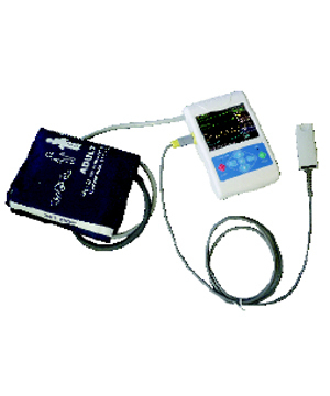 New handheld smart patient monitor nibp, SPO2, ecg, pr