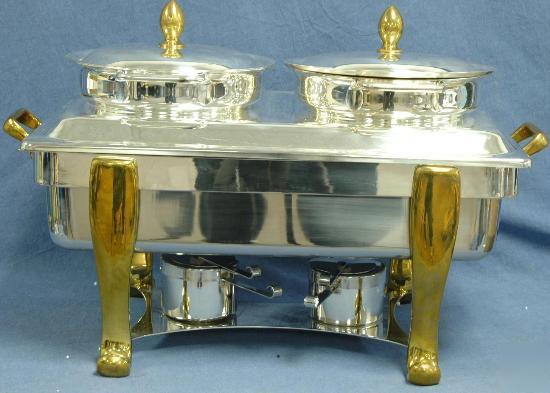 Ouverture bi-metal tureen for round soup station 11 qt