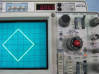 Tektronix 475 DM43 oscilloscope -- late model w/ cal 