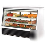 True tsid-72-3| see thru deli case single duty| 24CUFT