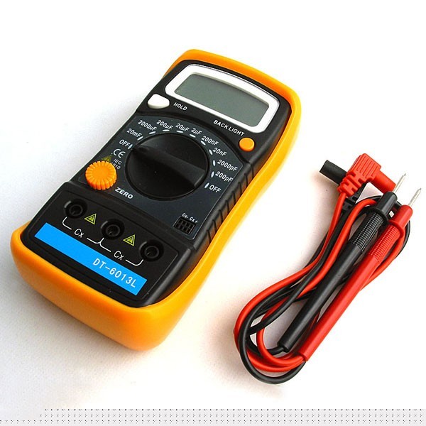 New digital capacitance meter components tester range 