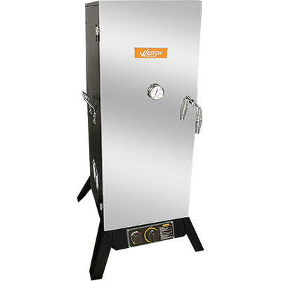 New weston 36IN propane vertical smoker black - 