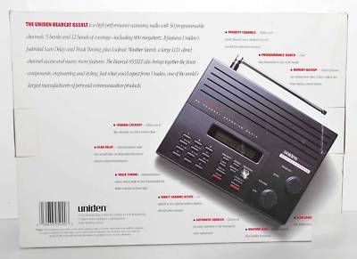 Uniden bearcat bc-855XLT 50 channel scanner radio 