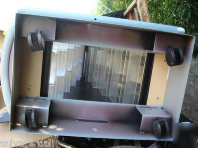 4 sided movie dvd cd game store display carousel used