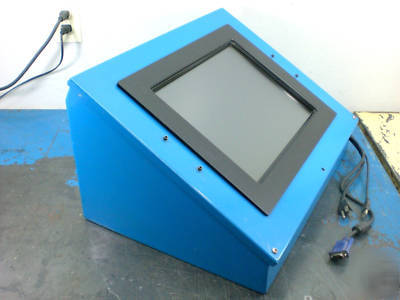 Elo touch screen computer monitor wiegmann enclosure
