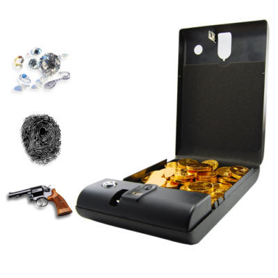 Fingerprint safe biometric electronic security box 