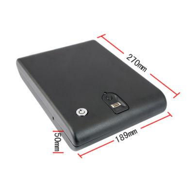 Fingerprint safe biometric electronic security box 
