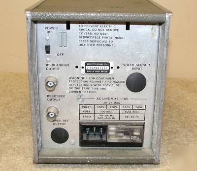 Hewlett packard db power meter model 435B