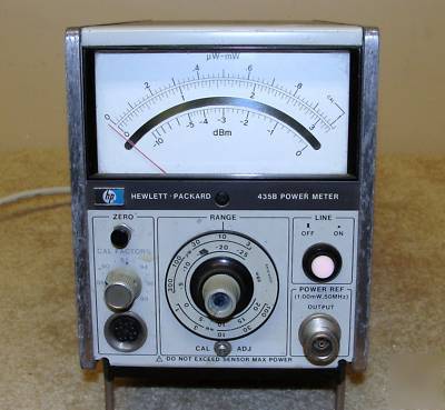 Hewlett packard db power meter model 435B
