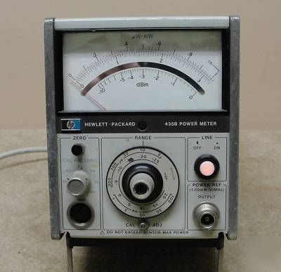 Hewlett packard db power meter model 435B