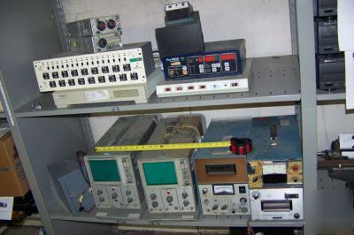 Lab equipment lot tektronix hashaw tatung tripp lite