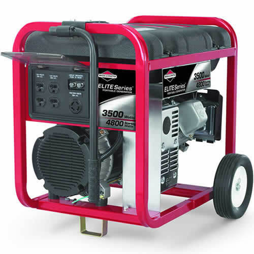 New briggs & stratton gas powered portable generator 