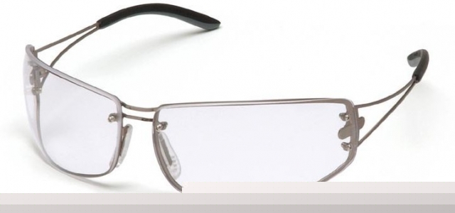 Pyramex blazer safety glasses - clear lens, ultra lite