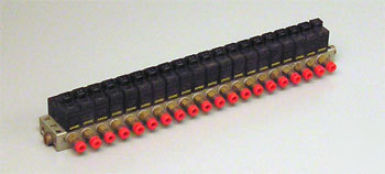 Smc manifold VJ114 solenoid vacuum valves 24VDC