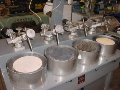 Strasbaugh 4 spindle optical polisher 6UR-dc-4