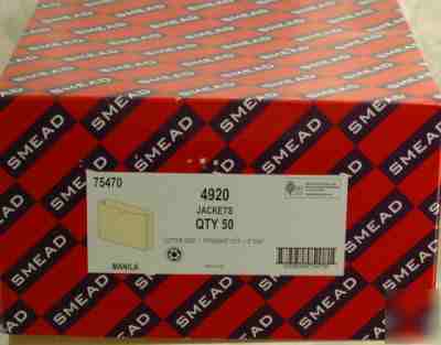 50 smead 75470 manila file jacket letter size straight