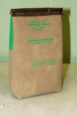 Davenport portland cement miniture cement bag iowa