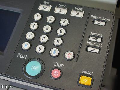 Konica minolta C351 color copier printer scan 80K