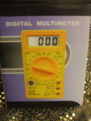 New digital multimeter in packaging great gift