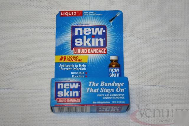 New skin first aid antiseptic liquid bandag 1 fl oz LT2