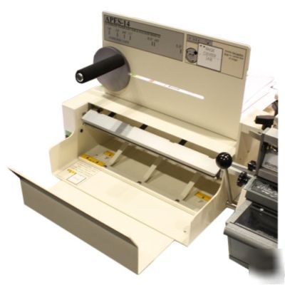 Rhin-o-tuff apes-14 auto. paper ejector &stacker module