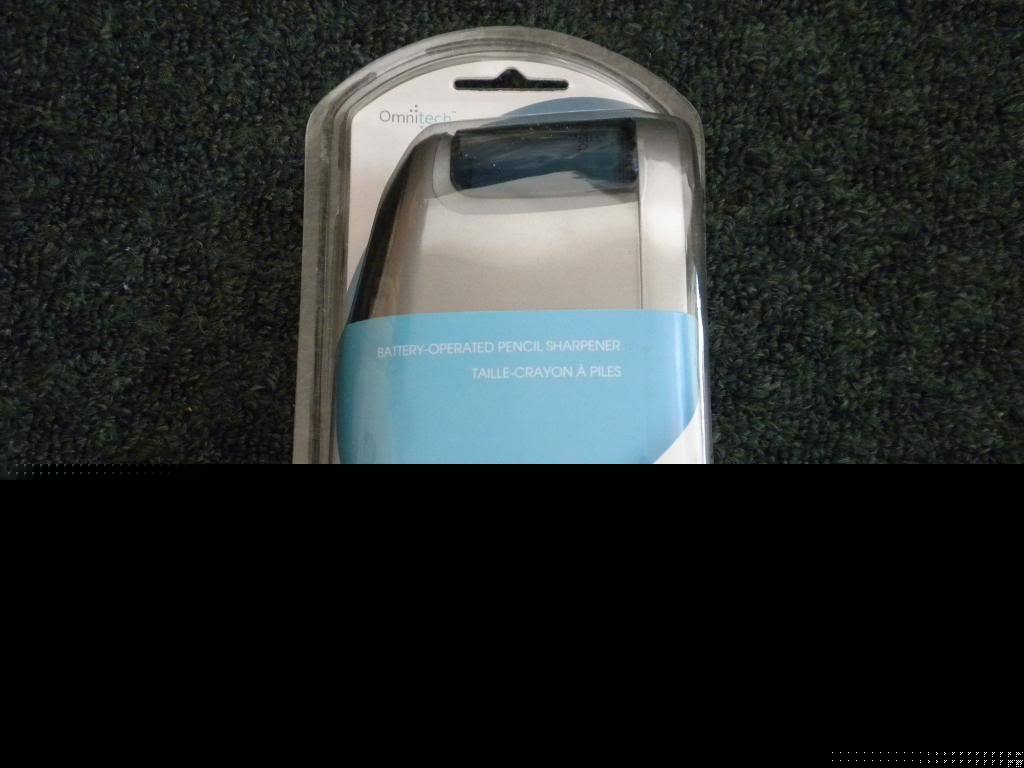 New omnitech battery-operated pencil sharpener brand 