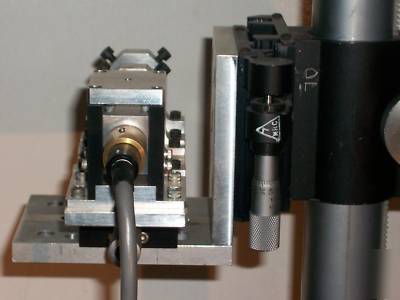 New port translation stage assembly with model 75 rod