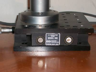 New port translation stage assembly with model 75 rod