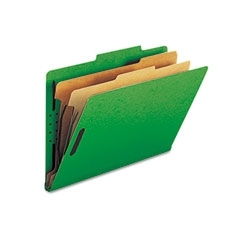 Smead sixsection pressboard classification folders