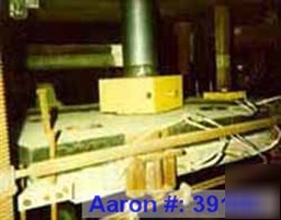 Used: hot melt stamping press, downacting, 4 post type.